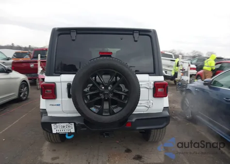 2023 Jeep Wrangler 4Xe Sahara 4X4 from USA, damaged, VIN 1C4JJXP60PW502941